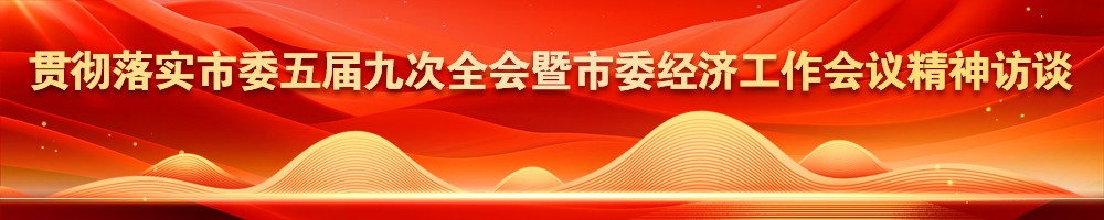 貫徹落實市委五屆九次全會暨市委經(jīng)濟工作會議精神訪談