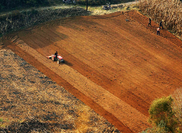 隰州秋耕圖（3張）